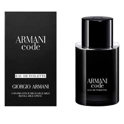 Perfume Armani New Code Recarregavel Giorgio Armani Masculino Edt 50ml