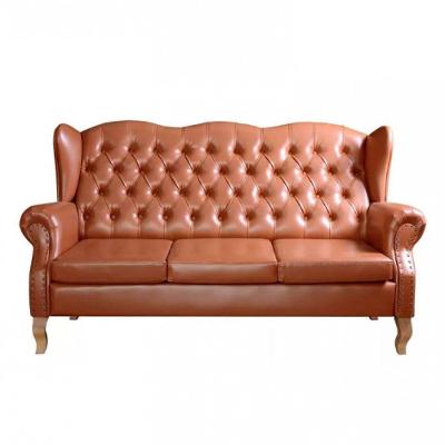 Sofá Imperador Chesterfield 3 Lugares Capitonê Retrô Vintage Caramelo