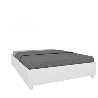 Cama Box Casal Monaco Tcil Móveis Branco