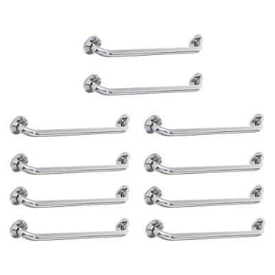 Alça De Apoio 40cm Inox Barra Kit 10 Unidades I Acessibilidade