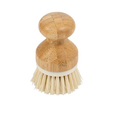 Escova De Limpeza Redonda Com Pega De Bambu Oikos:off White