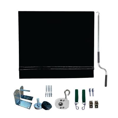 Toldo Cortina Preto - 2,20m X 1,90m - Kit Completo