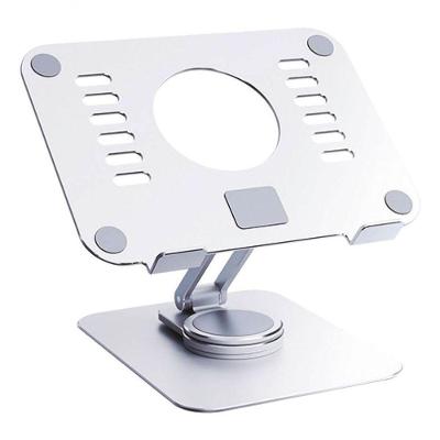 Suporte Para Tablet Acrílico E Alumínio Ajustável 360º Giratório