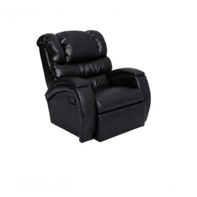 Cadeira Poltrona Reclinável Imperial Zero Wall Couríssimo Balanço E Giro Com Massageador Preto
