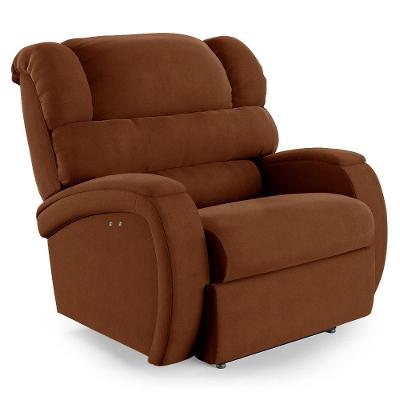 Poltrona Do Papai Reclinável Napoli Power Touch Massagem Veludo Fh1 Terracota