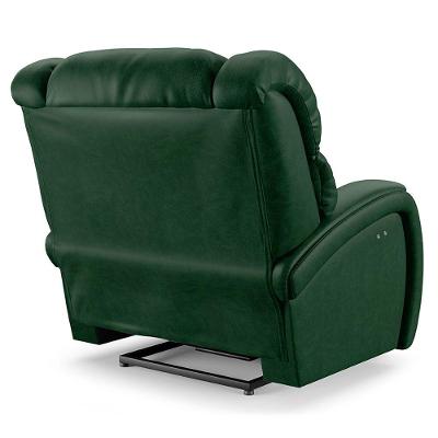 Poltrona Do Papai Reclinável Napoli Power Touch Massagem Pu Fh1 Verde Musgo