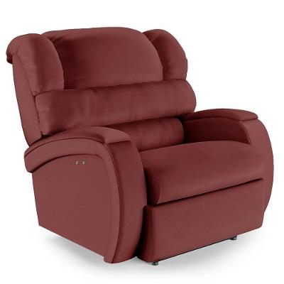 Poltrona Do Papai Reclinável Napoli Power Touch Massagem Pu Fh1 Vermelho