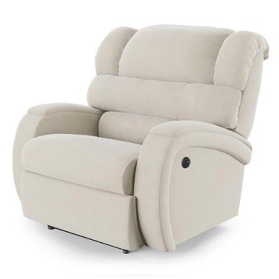 Poltrona Do Papai Reclinável Napoli Power Touch Usb Veludo Fh1 Marrom
