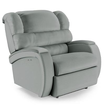 Poltrona Do Papai Reclinável Napoli Power Touch Massagem Pu Fh1 Cinza