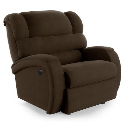Poltrona Do Papai Reclinável Napoli Power Elétrica Massagem Veludo Fh1 Marrom