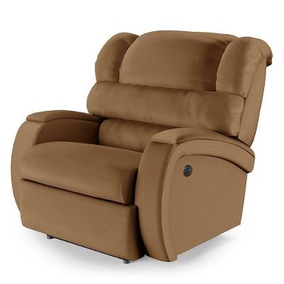 Poltrona Do Papai Reclinável Napoli Controle Power Elétrico Usb Pu Caramelo Fh1