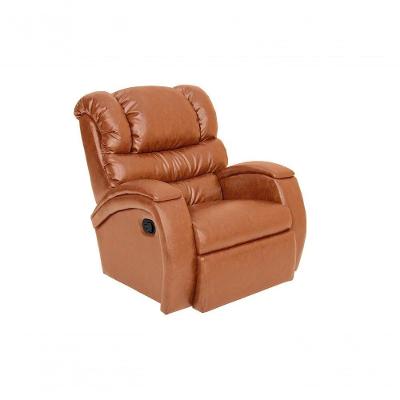 Poltrona Cadeira Reclinável Imperial Zero Wall Courissimo Império Caramelo