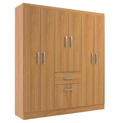 Guarda Roupas New Marbela 07 Portas E 01 Gaveta - Cinnamomo Cinnamomo