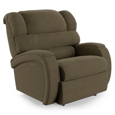 Poltrona Do Papai Reclinável Napoli Power Touch Veludo Capuccino Fh1
