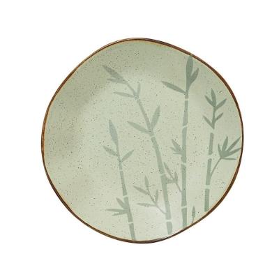 Prato Fundo 22,5 Cm Ryo Bambu Porcelana Oxford