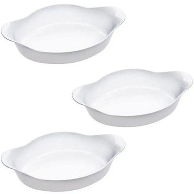 Jogo De Assadeiras Opaline Marinex Nadir Kit 3 Unidades