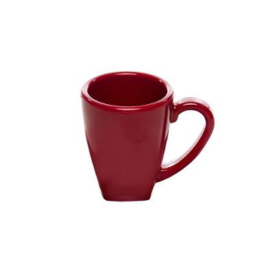 Xícara Elegance Para Café 80ml Vermelha Em Policarbonato Linha Profissional Cook Vem