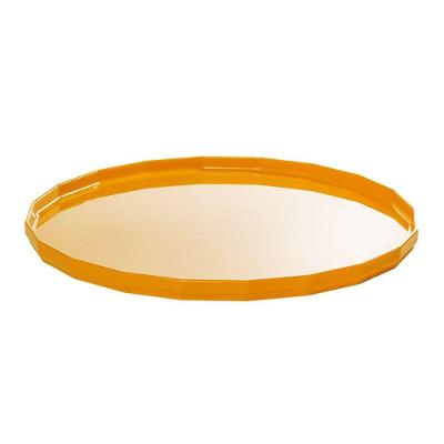 Bandeja Elegance Redonda Aro 30 Laranja Em Polipropileno Linha Tropical Vem