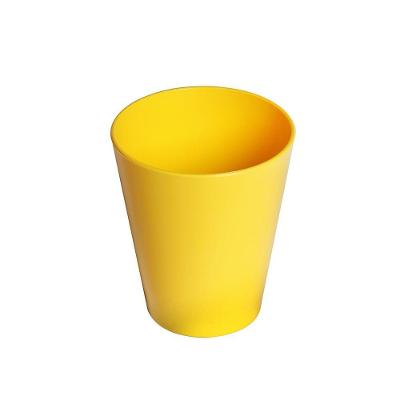 Copo Fresc Redondo 350ml Amarelo Em Polipropileno Linha Tropical Vem