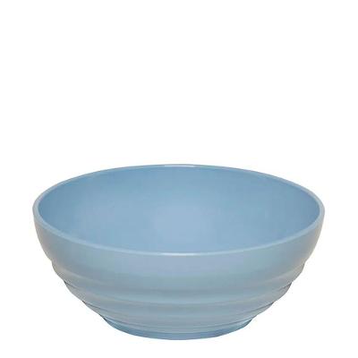 Sopeira Oriental Redonda 500ml Azul Em Polipropileno Linha Tendência Vem