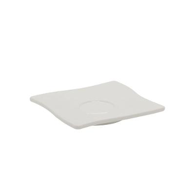 Pires Para Xícara De Café Quadrada 14x14 Branco Em Policarbonato Linha Profissional Cook Vem