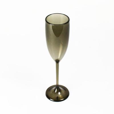 Taça De Champanhe 150ml Fumê Em Policarbonato Linha Tendências Vem
