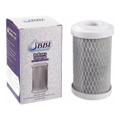 Kit 2 Refil Filtro De Chuveiro Shower Bbi Shower125 5 Carvão
