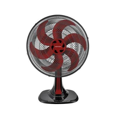 Ventilador Osc Mesa Turbo 6p 40cm Vermelho Premium Ventisol f086 220V