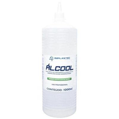 Álcool Para Limpeza De Eletrônicos 1000ml Implastec - Cx - 18.