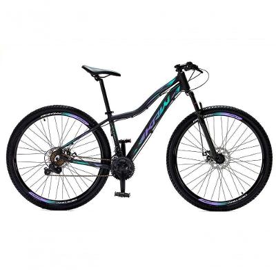 Bicicleta Aro 29 Krw Alumínio 24 Vel Freio A Disco Suspensão Dianteira S1 15.5