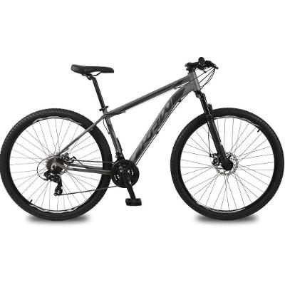 Bicicleta Aro 29 Krw Alumínio Shimano 24 Vel Freio A Disco Suspensão S4 15.5 Grafite-Preto
