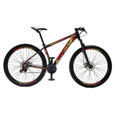 Bicicleta Aro 29 Krw Alumínio 24 Vel Freio A Disco Suspensão Dianteira S1 15.5