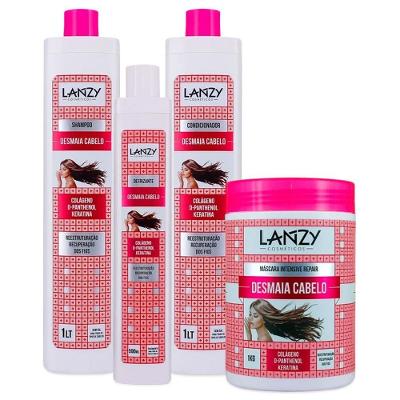 Kit Desmaia Cabelo Profissional - Lanzy