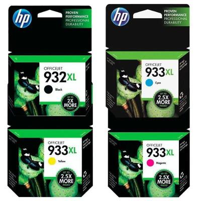 Cartucho Hp 932xl 933xl Kit 4 Cores