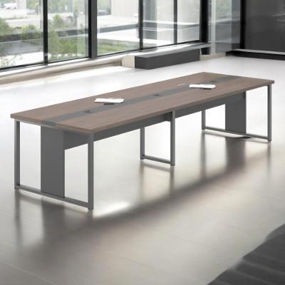 Mesa Para Sala De Reunião 6 Lugares Londres Freijó Preto