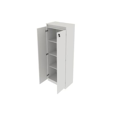 Armário de Escritório ME4151 2 Portas c/ Chave Amêndoa - Tecno Mobili