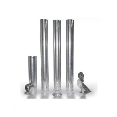 Kit Chaminé Para Fogão A Lenha Com 6 Peças