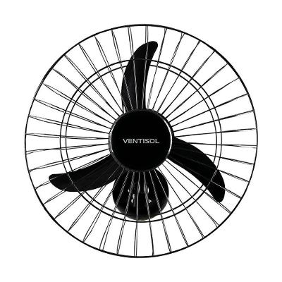 Ventilador De Parede Ventisol New 50Cm Preto