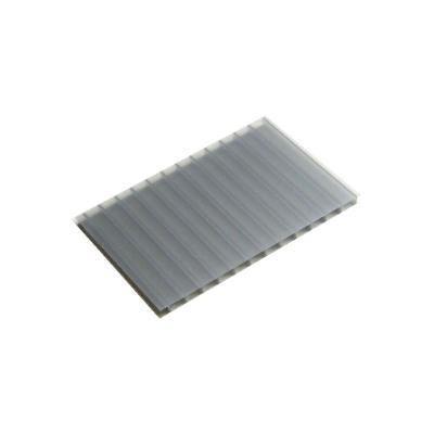 Chapa De Policarbonato Alveolar Cinza Refletivo 10mm - 2,10m X 6,00m - Polygal