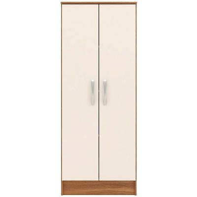 Armário Multiuso 2 Portas Viena Amendola Touch/off White - Demóbile