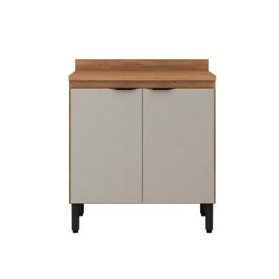 Balcão 2 Portas 80cm Firenze Amendola Touch/nude Prime Tx - Demóbile