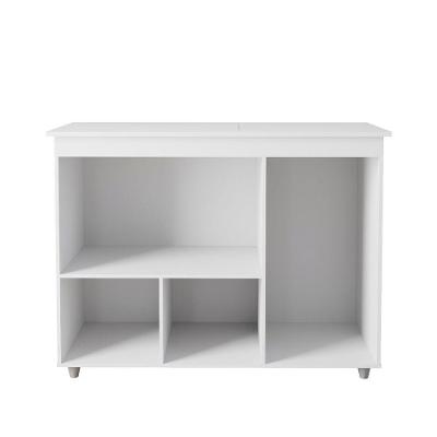 Balcão Multiuso Para Forno Micro-ondas Liza Branco - Moblis