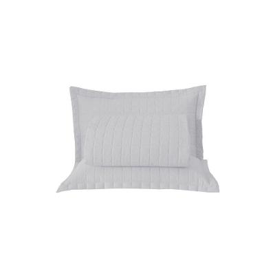 Kit Cobre Leito Colcha Unique Casal Padrão 3 Peças Matelado Percal 300 Fios - Branco