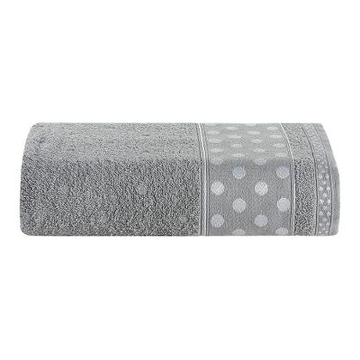 Toalha De Banho Celine 01 Peça 100% Algodão 450g/m² Suave - Cinza Granito