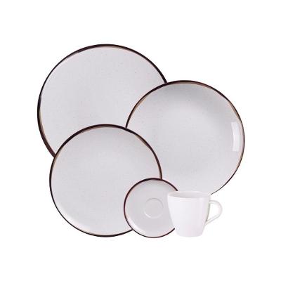 Jogo De Jantar Canyon Porcelana Decorada 20 Peças Tramontina