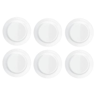 Pratos Rasos Duralex Opaline Menu 24cm 24 Unidades - Nadir 5743
