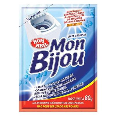 Detergente Limpa Máquinas De Lavar Mon Bijou 80g