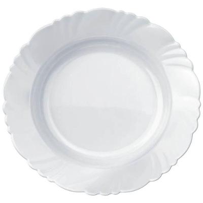Jogo De Pratos Fundo Duralex Opaline Pétala 23,5 Cm 12 Peças - Nadir