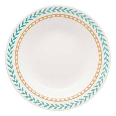 Prato Fundo De Cerâmica 22 Cm Estampa Donna Louros 1 Unidade - Biona 103722