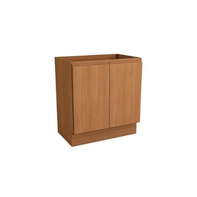 Balcão de Cozinha Modulado Ciela R625 c/ 2 Portas s/ Tampo 80cm Canela - Kappesberg